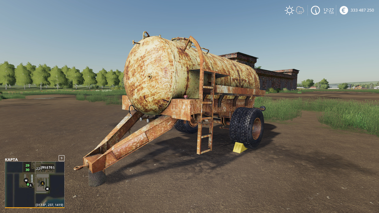 Картинка мода MV5 Water old / Banana Joe Modding в игре Farming Simulator 2019