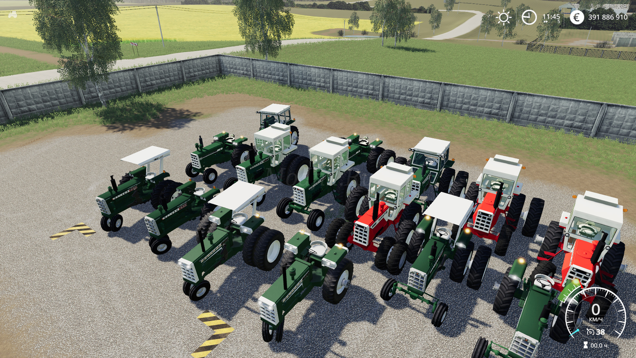 Картинка мода Oliver tractor пак / JD Modding в игре Farming Simulator 2019
