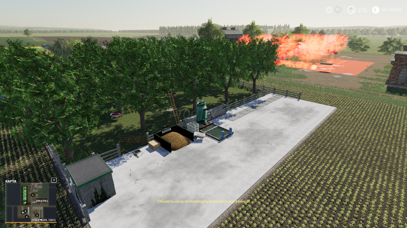 Картинка мода Apple birne plantation / TheSnake в игре Farming Simulator 2019