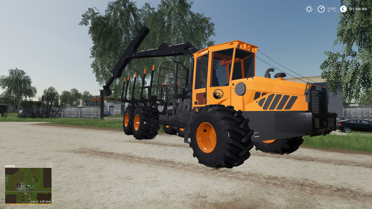 Картинка мода Barko forwarder / FDR Logging в игре Farming Simulator 2019