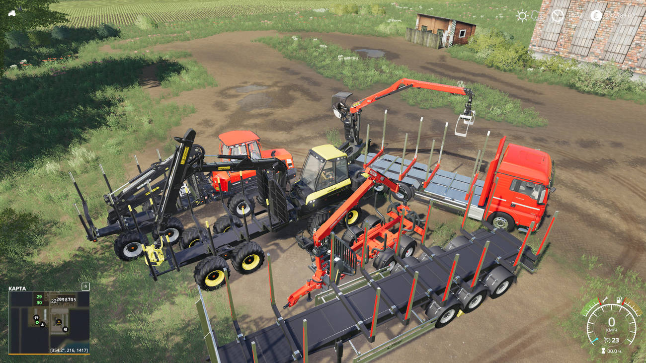 Картинка мода Autoload Wood пак / Kenny456 в игре Farming Simulator 2019