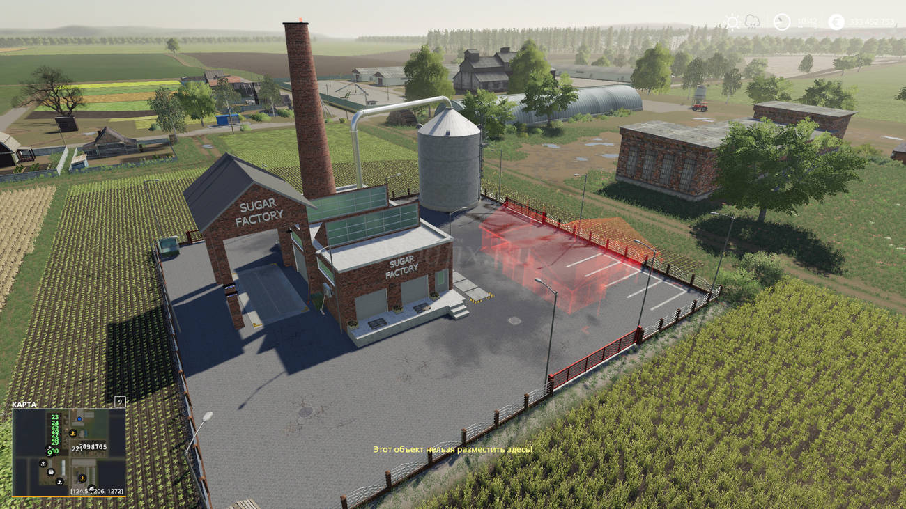 Картинка мода Сахарный завод / Edward`s Modding в игре Farming Simulator 2019