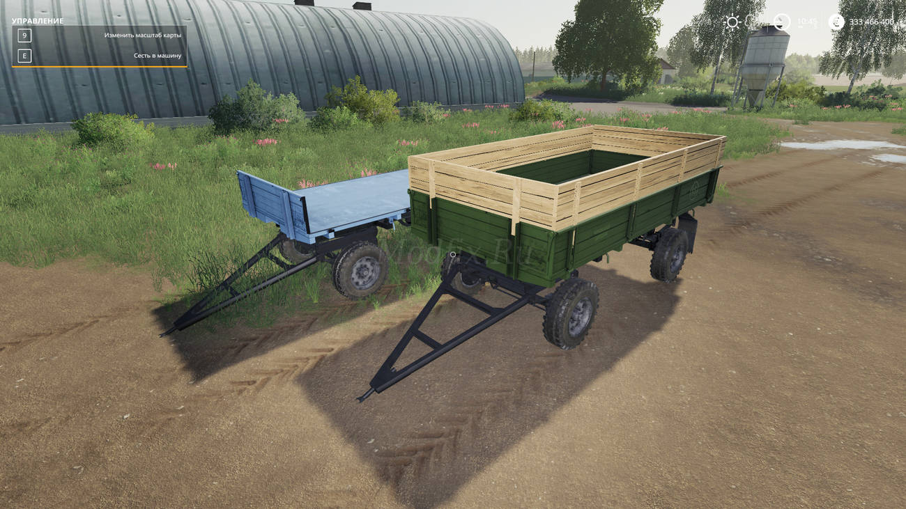 Картинка мода ПТС 4 и платформа / Radichkov в игре Farming Simulator 2019