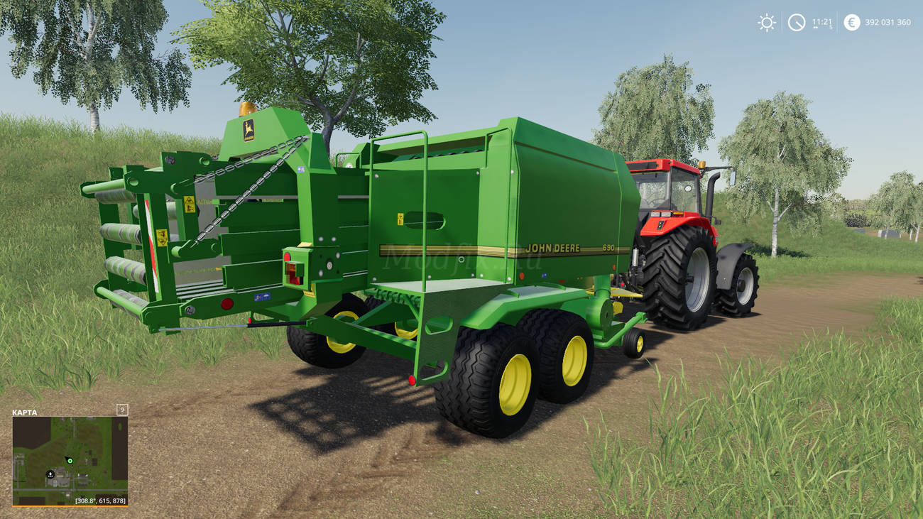 Картинка мода John Deere 690 / ARM-Team в игре Farming Simulator 2019