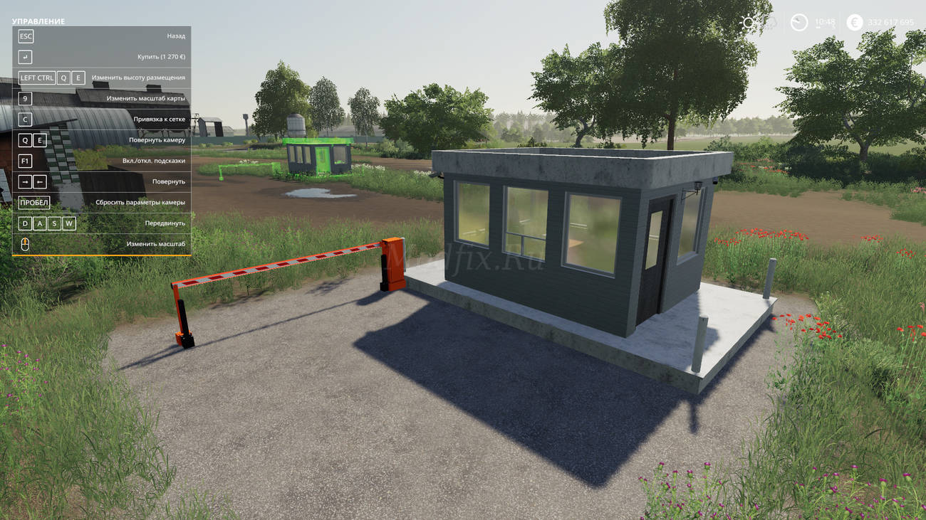 Картинка мода Security booth / Edward`s Modding в игре Farming Simulator 2019