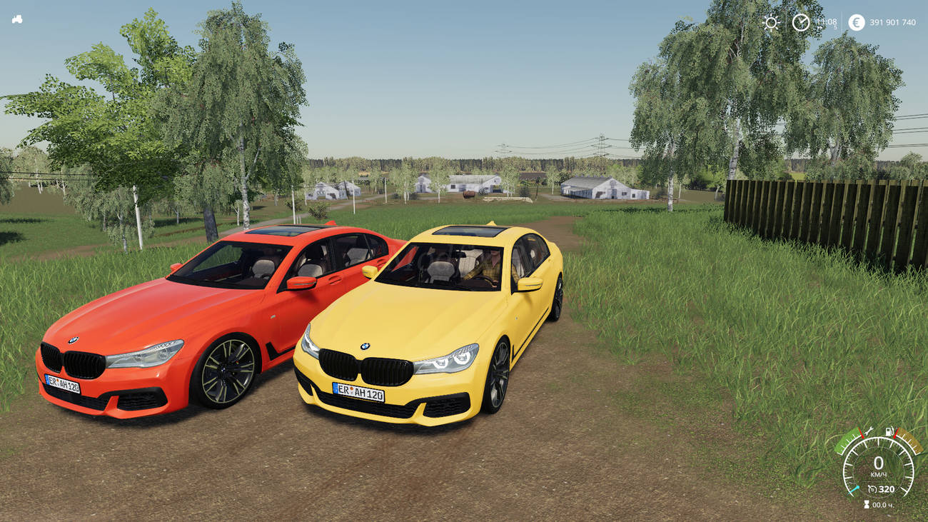 Картинка мода BMW 7 Series / Edwrd`s Modding в игре Farming Simulator 2019