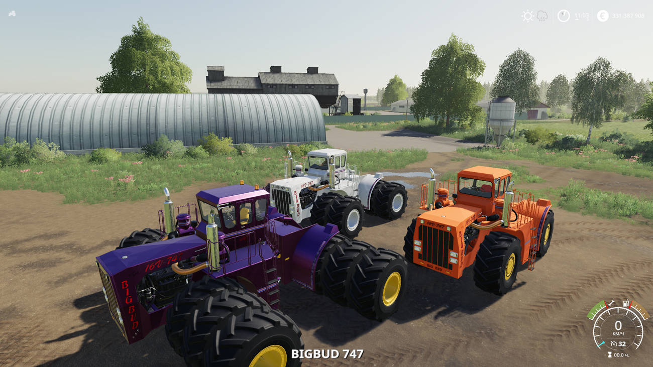 Картинка мода Big Bud 16V-747 / Gamling в игре Farming Simulator 2019