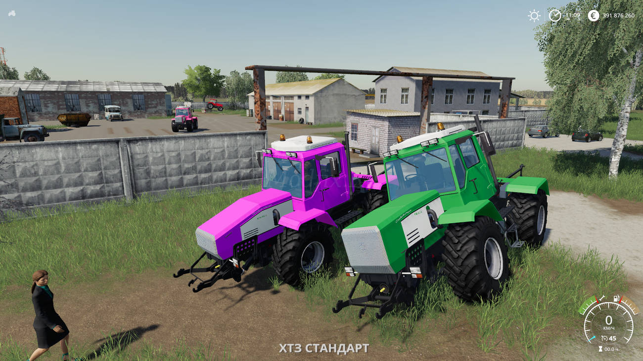 Картинка мода ХТА 220-2 Слобожанец / Санёк DERZ в игре Farming Simulator 2019