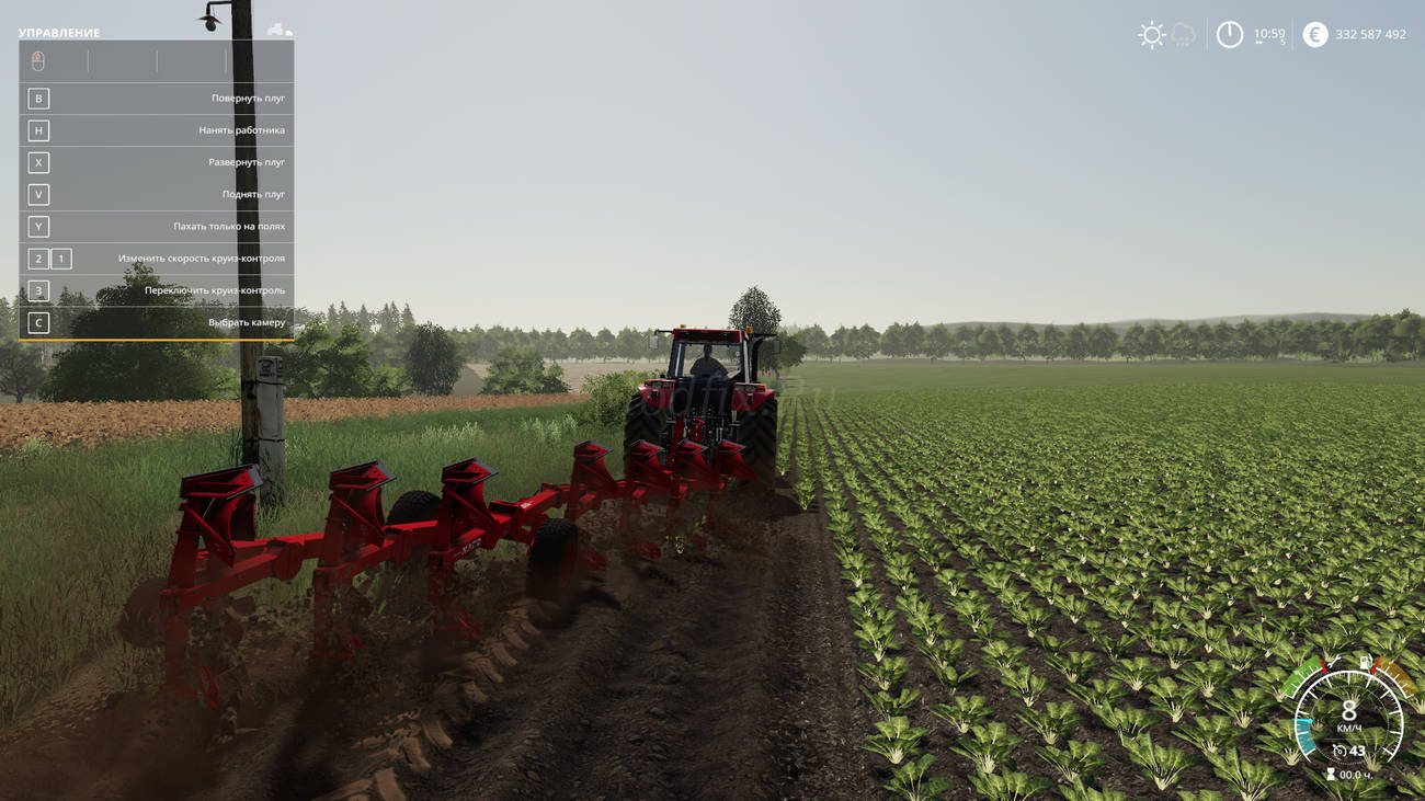 Картинка мода Naud APN 7.12 / Fendt 412 в игре Farming Simulator 2019