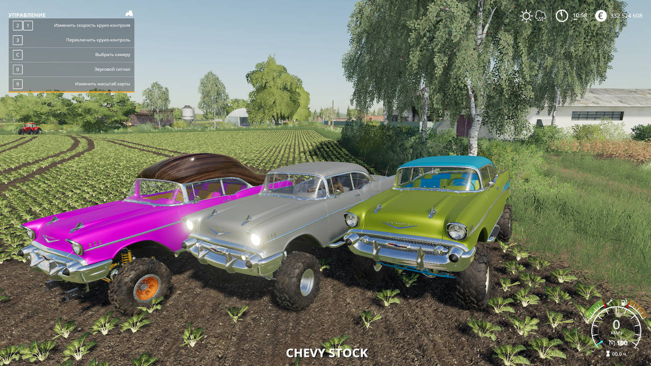 Картинка мода EXP19 57 Chevy Mullet / Expendables Modding в игре Farming Simulator 2019
