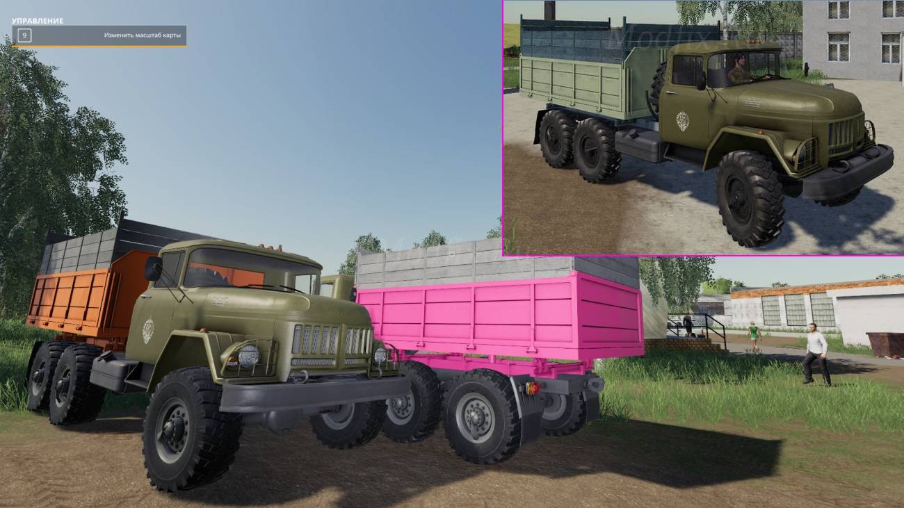 Картинка мода ЗИЛ 131 / Санёк DERZ в игре Farming Simulator 2019