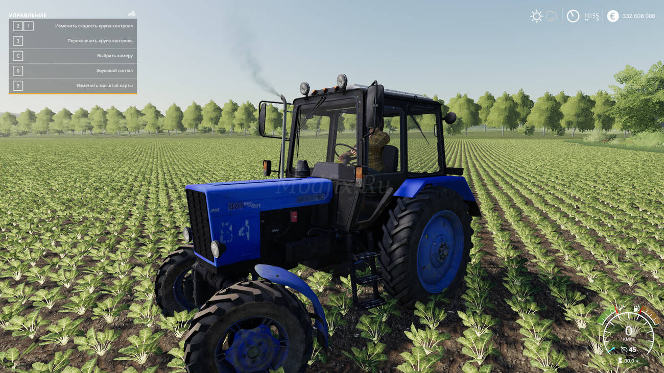 Картинка мода Беларус 82.1 / Санёк DERZ в игре Farming Simulator 2019