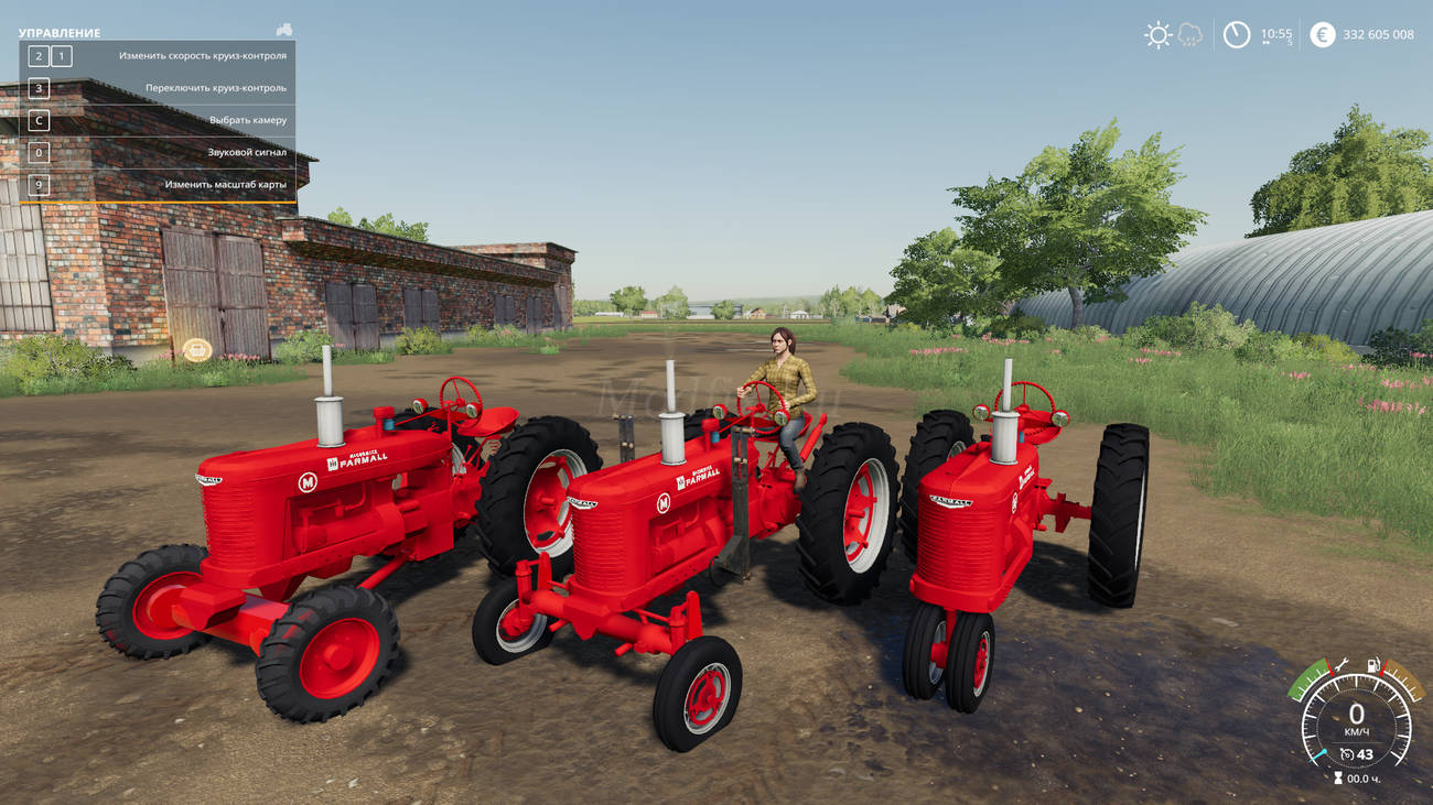 Картинка мода Farmall M / Patton_M47 в игре Farming Simulator 2019