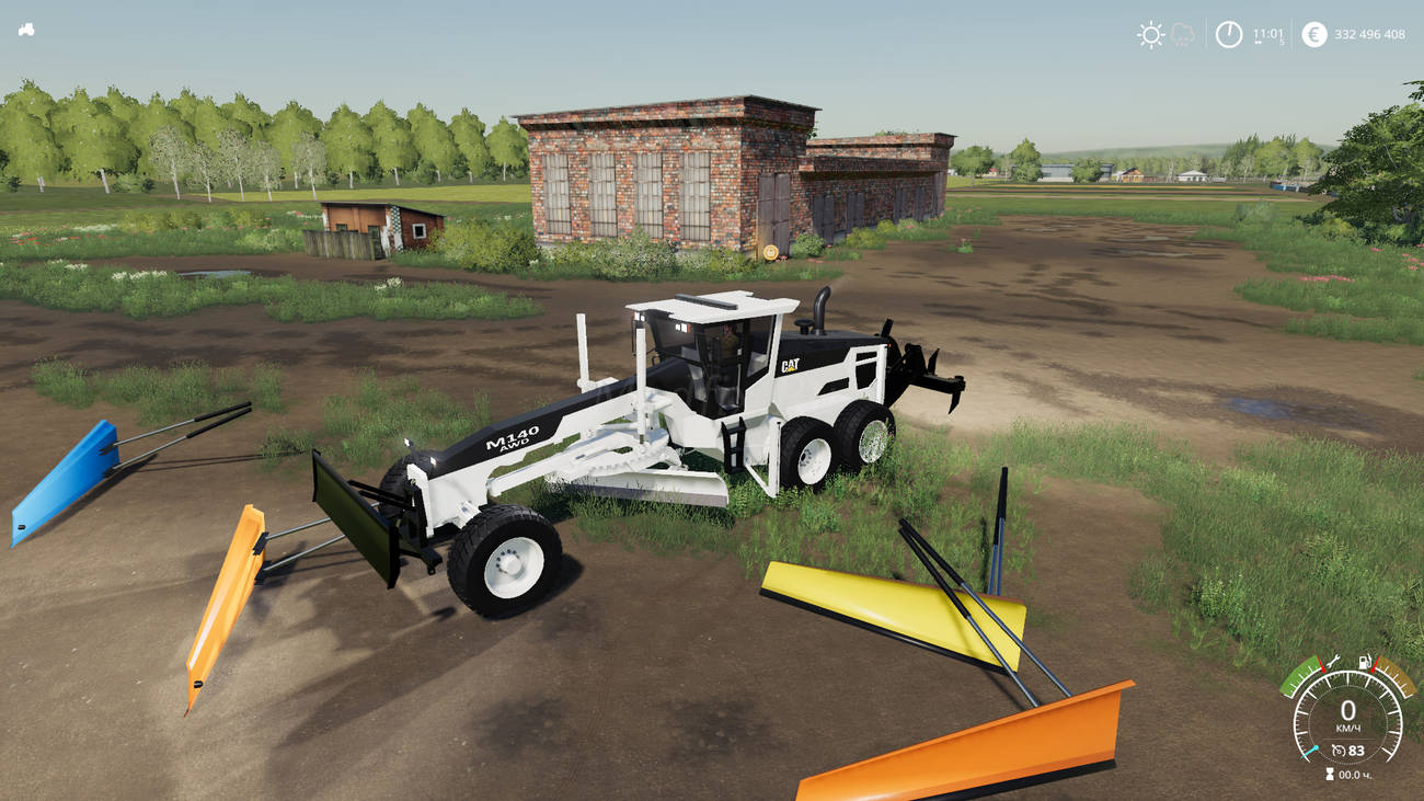 Картинка мода CAT M140 AWD / TFSGROUP в игре Farming Simulator 2019