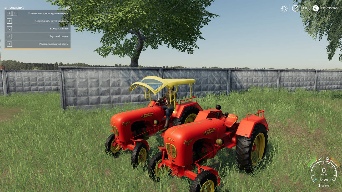 Картинка мода Porsche Junior / Farmer Steve в игре Farming Simulator 2019