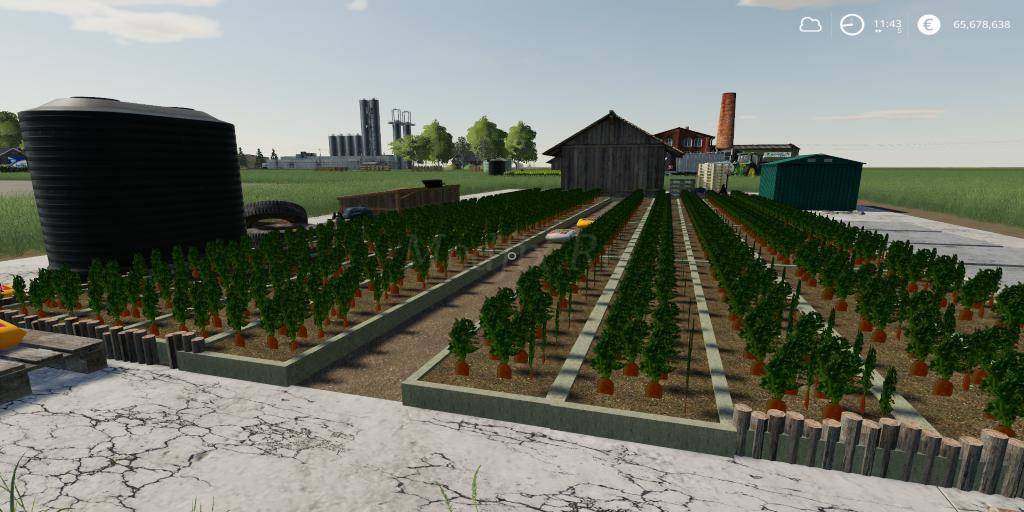 Картинка мода Производство моркови / TheSnake в игре Farming Simulator 2019