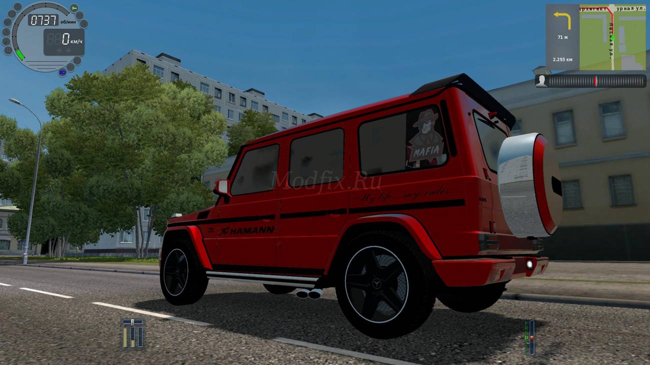 Скачать Mercedes-benz G65 Red Tuning / Statte v23.02.20 – City Car Driving  Моды | Modfix.Ru