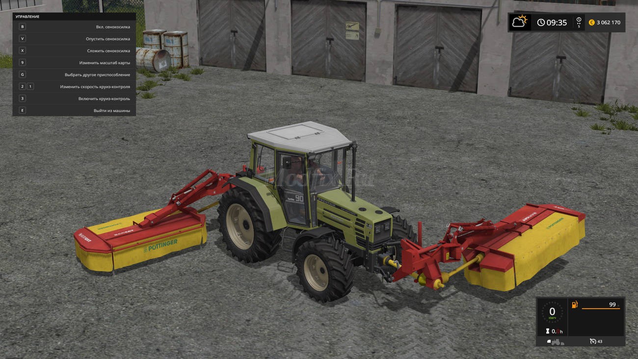 Картинка мода Pottinger Eurocat 275 / GrizoX в игре Farming Simulator 2017
