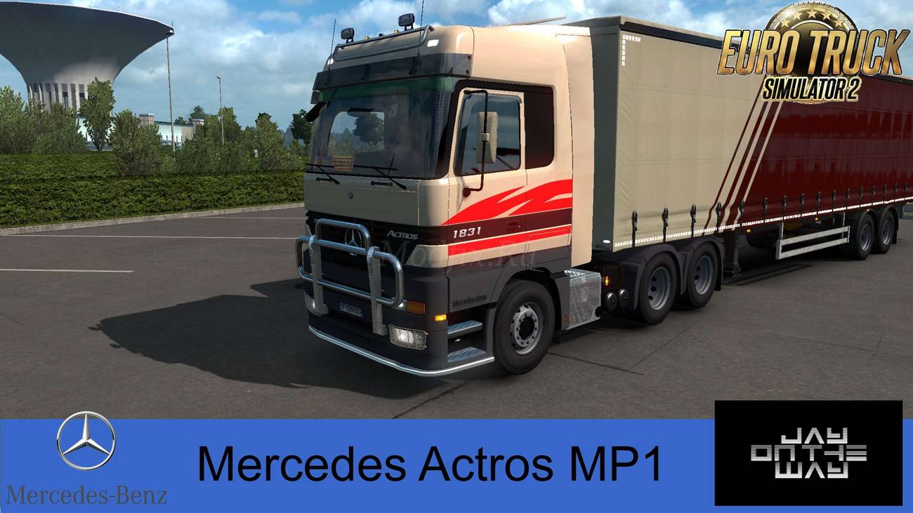 Картинка мода Mercedes Benz MP1 Edition / ValheinXL в игре Euro Truck Simulator 2