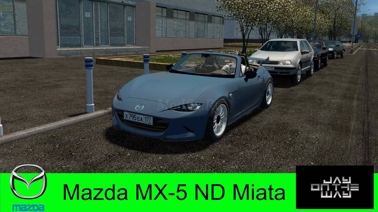 Картинка мода Mazda MX-5 ND Miata / VAGOneLove в игре City Car Driving
