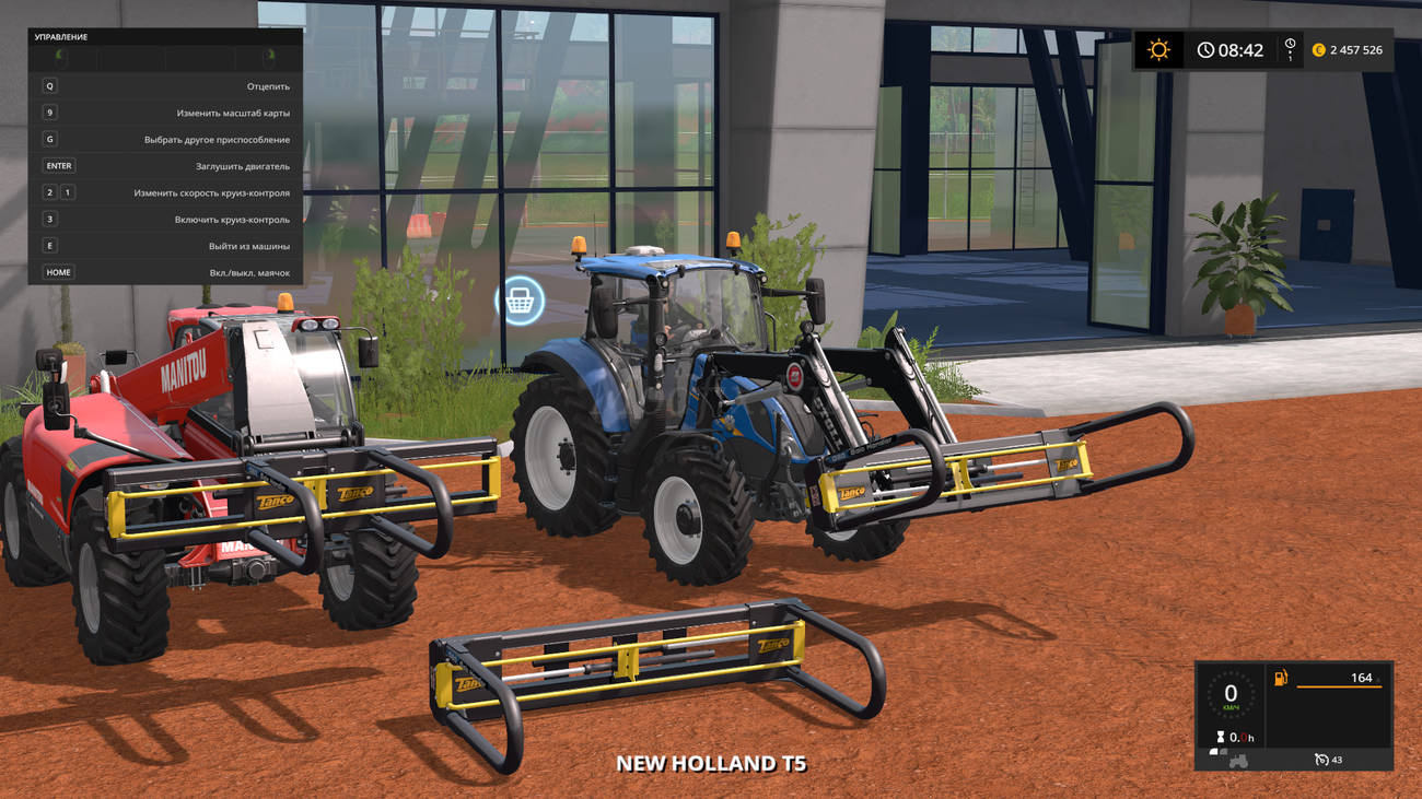 Картинка мода Tanco D80 Bale Stacker / Modder Rolf в игре Farming Simulator 2017