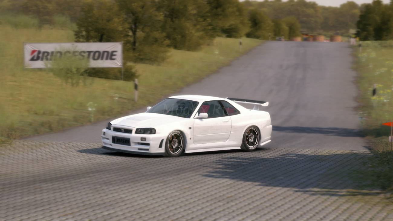Картинка мода Nissan Skyline GT-R R34 / Much0mor2 в игре Автогонки Ралли