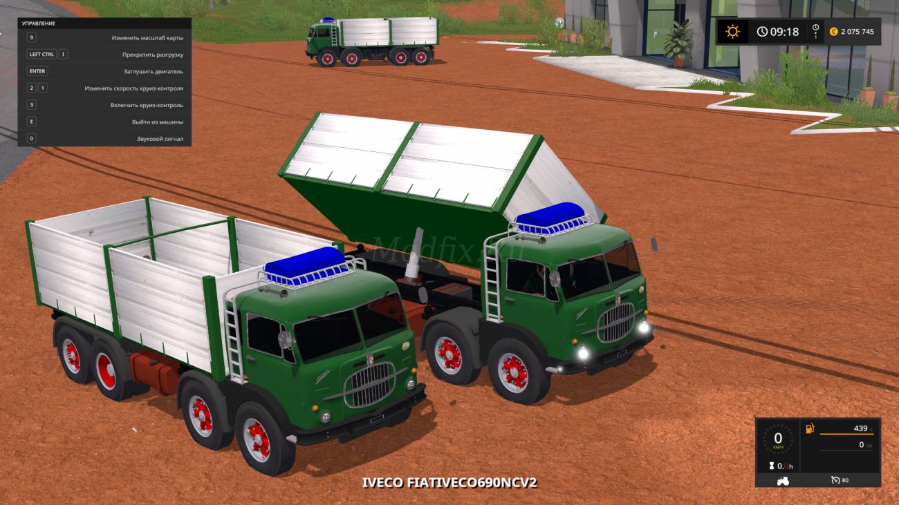 Картинка мода Fiati Veco 690 NC Truck / Spracelloita93 в игре Farming Simulator 2017