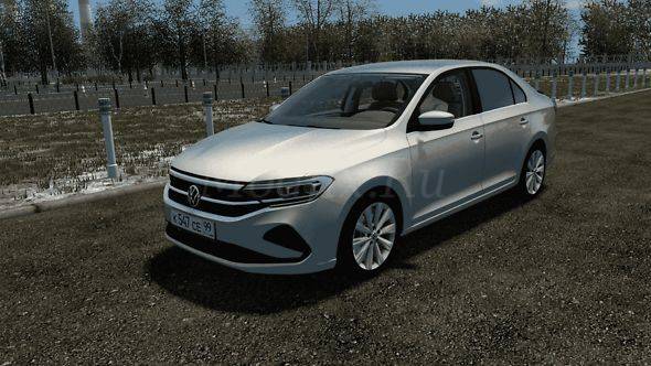 Картинка мода Volkswagen Polo 2020 / VAGOneLove в игре City Car Driving