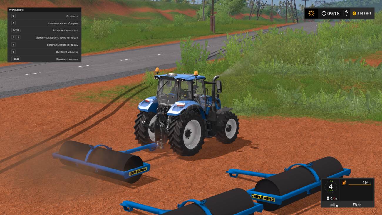 Картинка мода Fleming Land Roller / Eanna5 в игре Farming Simulator 2017