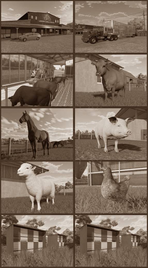 Картинка мода животноводства и суть кормления в Фарминг Симулятор 22 в игре Farming Simulator 2022
