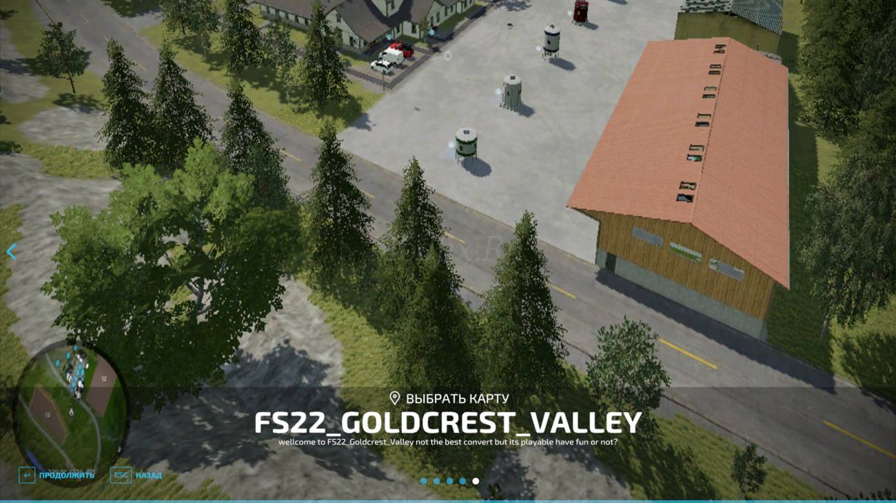 Картинка мода Goldcresy Valley / AGC в игре Farming Simulator 2022