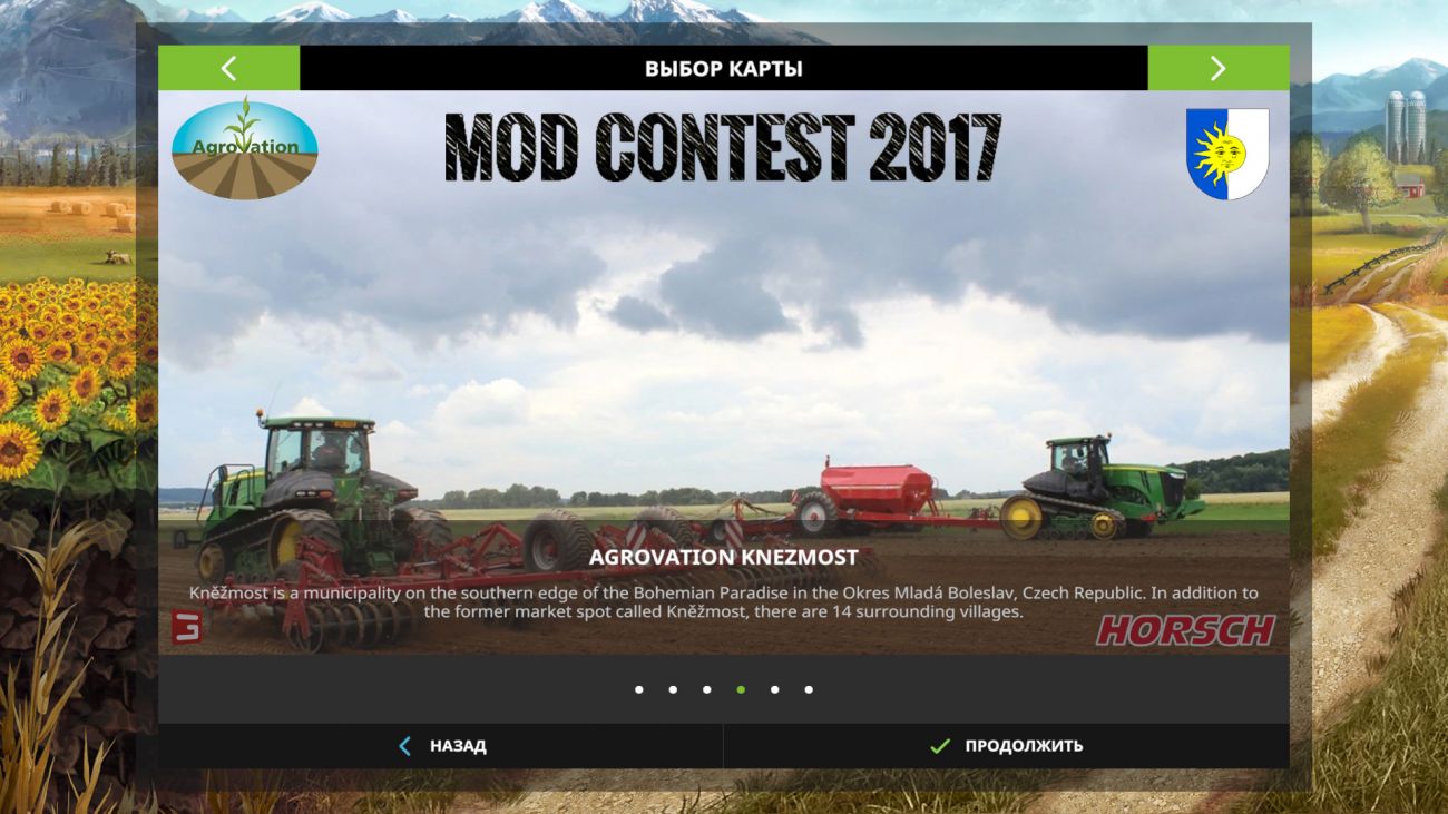 Картинка мода Agrovation Knezmost / Boje93 в игре Farming Simulator 2017