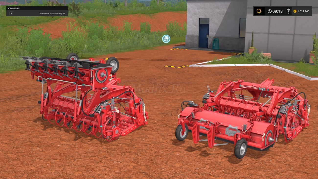 Картинка мода HR6 Roder Жатка / Chrisu70 в игре Farming Simulator 2017