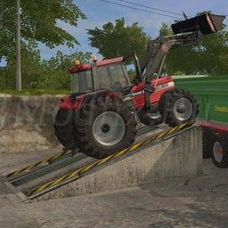 Картинка мода Prefab Hydraulic Ramp Prefab / Mappers Paradise в игре Farming Simulator 2017