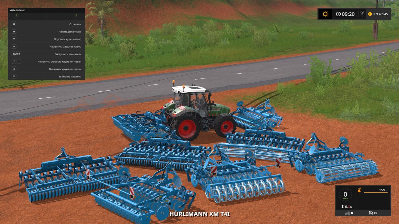 Картинка мода ITS Lemken Heliodor 9 S300 S400 / ImpTS в игре Farming Simulator 2017