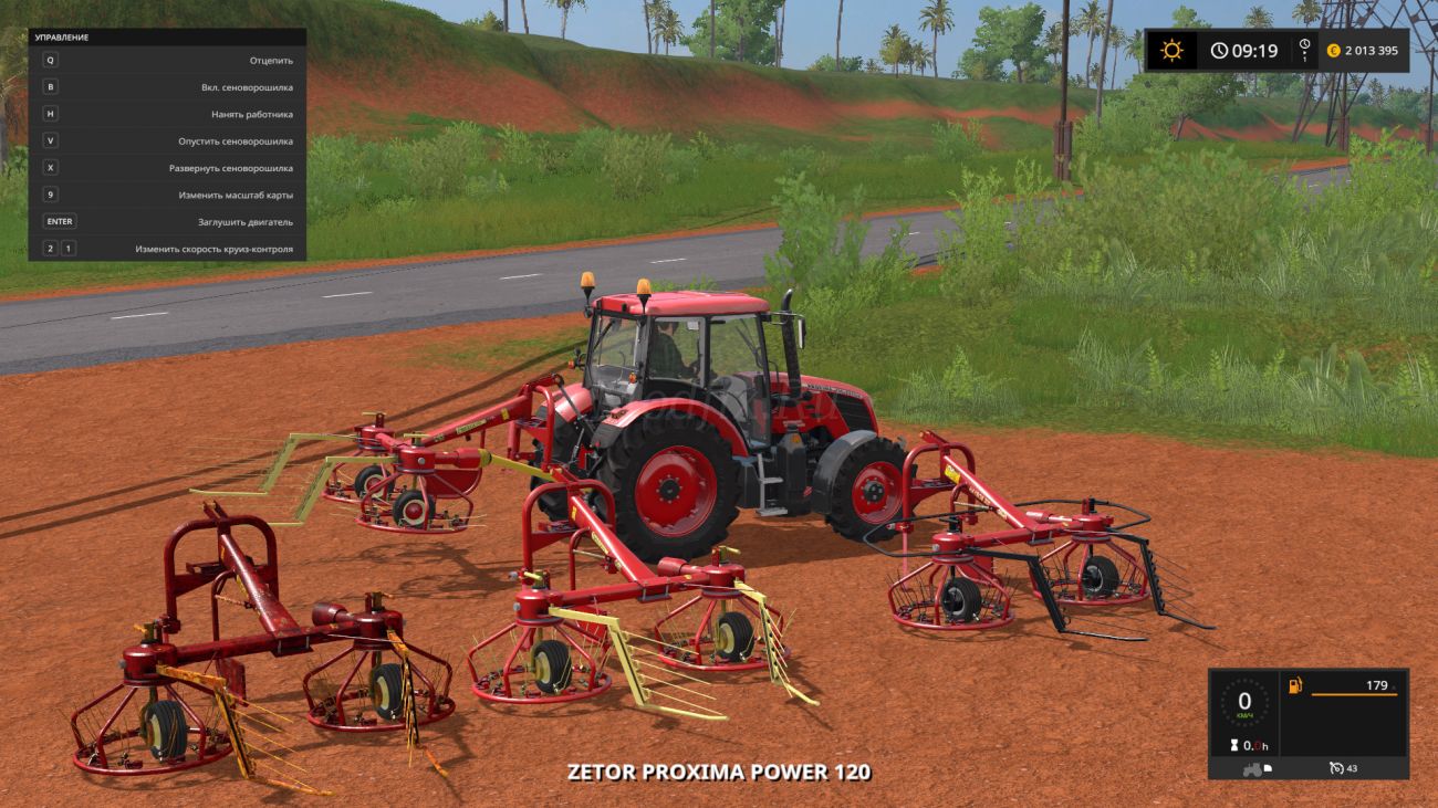 Картинка мода Vicon PZ Haybab 300 Tedder Rake Сеноворошилка / CDModelz в игре Farming Simulator 2017