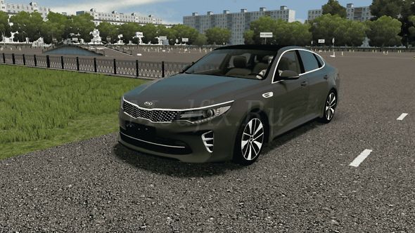 Картинка мода Kia Optima 2016 2.0 GT-line / VAGOneLove в игре City Car Driving