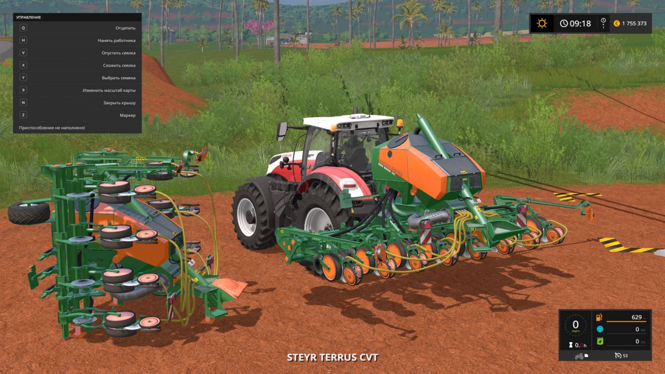 Картинка мода Amazone EDX 6000 / Norderland в игре Farming Simulator 2017