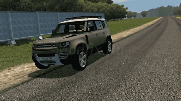 Картинка мода 2020 Land Rover Defender 110 / VAGOneLove в игре City Car Driving