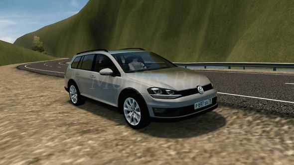 Картинка мода 2015 Volkswagen Golf Alltrack / VAGOneLove в игре City Car Driving