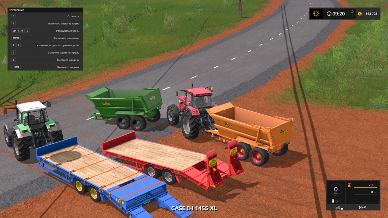 Картинка мода Herbst Trailers / PeterJ в игре Farming Simulator 2017