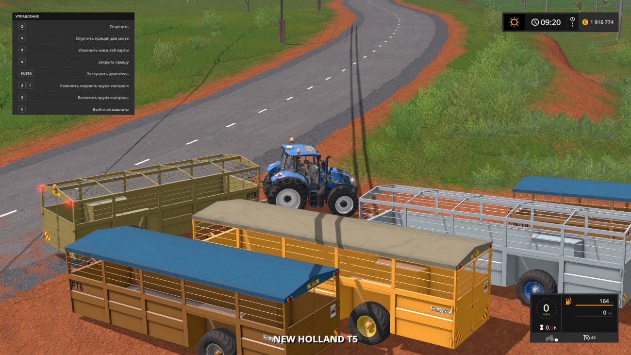 Картинка мода Richard Western Livestock Transporters / Neurotek в игре Farming Simulator 2017