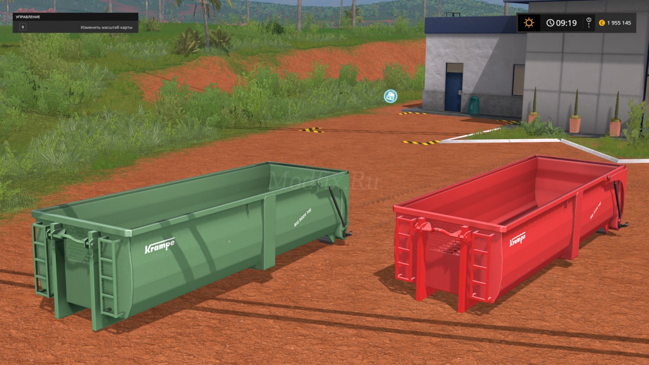 Картинка мода Krampe BIG BODY 700 Container /  Kyosho в игре Farming Simulator 2017