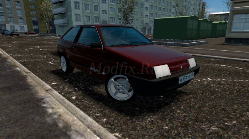 Картинка мода Lada Samara 2108 / X-killer в игре City Car Driving