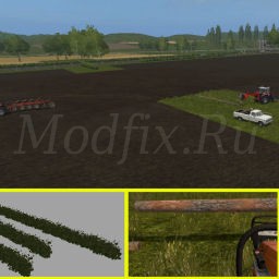 Картинка мода Removable Hedge Prefab / KMW в игре Farming Simulator 2017