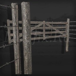 Картинка мода South America Gates And Fence Prefab / Dorset в игре Farming Simulator 2017