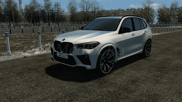 Картинка мода BMW X5m F95 Competition 2020 / VAGOneLove в игре City Car Driving