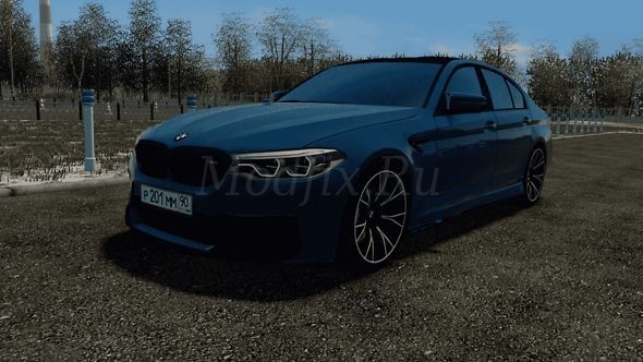 Картинка мода 2019 BMW M5 F90 Competition / VAGOneLove в игре City Car Driving