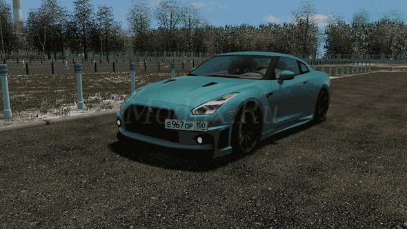 Картинка мода Nissan GT-R 3.8 AMT / VAGOneLove в игре City Car Driving