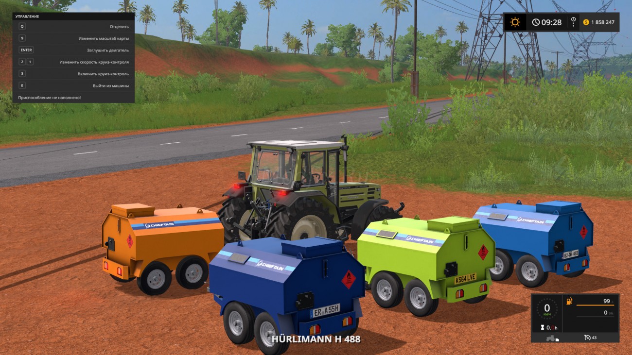 Картинка мода Chieftain Fuel Bowser / CDModelz в игре Farming Simulator 2017